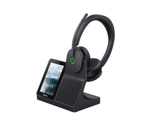 Yealink WH68 Workstation UC DECT Headset with Bluetooth All-in-one UC workstation with DECT and Bluetooth headsets, a touchscreen and a built-in