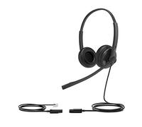Yealink YHS34 Dual Duo headset with QD connection and RJ cable, ultralight design - ideal for offices and IP communications