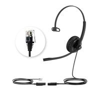 Yealink YHS34 Phone Headsets for Desk Phones,QD to RJ9 Office Headset