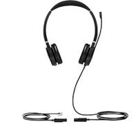 Yealink YHS36 Dual Wired Headset Over-the-head Noise Cancelling Microphone Stereo Black