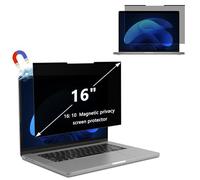 YealRed 16 Inch 16:10 Magnetic Laptop Privacy Screen - Anti-Blue Light, Anti-Glare, Anti-Scratch, Double-Sided, Removable Laptop Privacy Screen Protector (16 Inch 16:10-351 x 225 mm)