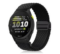 YealRed 20mm Strap for Garmin Forerunner 70/170, Nylon | Magnetic Buckle Wristband for Garmin Forerunner 70/170/170 Music/Vívoactive 6/5, Adjustable Nylon Sports Replacement Band