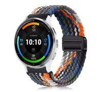 YealRed 22mm Nylon Strap Compatible with Garmin Venu 4/3 45mm/Forerunner 570 47mm/Vivoactive 4, Magnetic Buckle Sport Nylon Replacement Band for Garmin Forerunner 265/255 / 255 Music (Colorful)