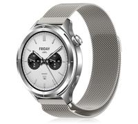 YealRed 22mm Strap for Xiaomi Watch S5/S4/S4 Sport, Metal Mesh (Starlight)