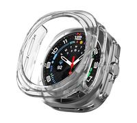 YealRed Case Compatible with Samsung Galaxy Watch Ultra 47mm 2025/2024, Hard PC Case, No Tempered Glass Screen Protector Scratch-Resistant Cover for Samsung Galaxy Watch Ultra 47mm - Transparent