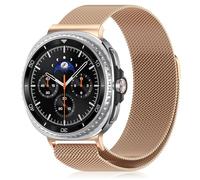 YealRed Strap for Samsung Galaxy Watch 8 40 mm/44 mm, Metal Mesh, Comfortable, Breathable Replacement Band Compatible with Samsung Galaxy Watch 8 Classic 46 mm - Rose Gold