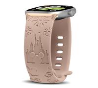 YealRed Strap for Xiaomi Redmi Watch 6/5/4, Women's Silicone | Cartoon Engraved Replacement Band for Xiaomi Redmi Watch 6 Active/6 Lite/6/5/4/Smart Band 10/9/8 Pro, Cute Sport Silicone
