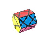 Yealvin 3 x 3 Hexagonal Rubik's Cube with Matte Surface - Professional Speed Cube with Colour Inserts | Ideal for Beginners and Children