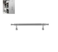 Yeandshi 12-Pack Silver Kitchen Cabinet Handles, 192MM Aluminum Alloy Knobs for Kitchen Cabinet Drawer Wardrobe Bathroom Antique Pulls.