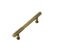 Yeandshi 2-Pack of Zinc Alloy Bronze Kitchen Door Handle Hole Center 96MM Knobs, Suitable for Cabinets, Wardrobes, Bathroom Drawer Doors, Etc.