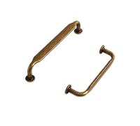 Yeandshi 2 Packs of Retro Chic Drawers Antique Style Kitchen Cabinet Handles, 76MM Bronze Furniture Door Knobs.
