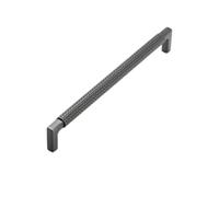 Yeandshi 5-Pack of Light Luxury Black Knurled Cabinet Handles, 192MM Center Hole, T-Shaped Kitchen Cabinet Handles, Suitable for Drawer Dressers, Cupboards, Wardrobes.