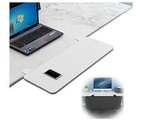 Yeanee Ergonomic Keyboard Tray, Foldable Desk Extender, Desktop Mounting Armrest Partition Frame, Support Arm, Relieve Fatigue, 52/65/75cmx25cm,Suitable For Office Desks, Dining Tables, Bookshelves。