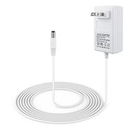 YEAOI 10 ft Power Cord for 4moms mamaRoo 4, 12V 3A Charger for RockaRoo Baby Swing, AC Adapter, White