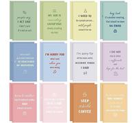 Yeaqee 24 Pad Funny Notepads with Sarcastic Sayings Funny Notebooks for Coworkers Funny Novelty Note Pads for Coworkers Employee Adults Office Supplies Christmas Gifts, 4.92 x 3.15 Inch (Novelty)