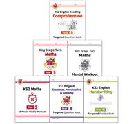 Year 3 Maths and English Home Learning Workbook Bundle for 7 to 8 year olds KS2