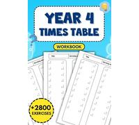 Year 4 Times Table Workbook: Over 2800 Engaging Activities to Strengthen Multiplication Skills and Boost Confidence