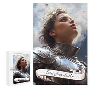 Year-End Present: Saint Joan of Arc, 1000 PCS, Decorative Jigsaw for Grown-Ups, for Relaxing Solo Or Group Play