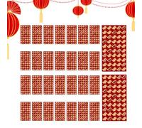 Year Horse Packets - Auspicious Prosperity Foil Hongbao, Traditional Chinese Lunar Redpack, Premium Cash Gift Holders, Thirty Count Collector Bundle, Cultural Festival Gifting Purpose