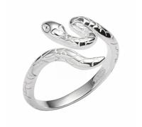 Year Of Open Ring Ring For Women Adjustable Open Animal Finger Ring Jewelry Ring Adjustable Rings Ring Birthday Christmas For Women Rings for 1 (Silver, adjustable)