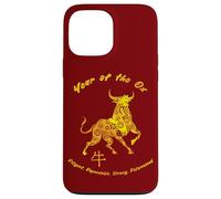 Year Of Ox Traits Chinese Zodiac Chinese New Year Case for iPhone 13 Pro Max