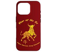 Year Of Ox Traits Chinese Zodiac Chinese New Year Case for iPhone 16 Pro