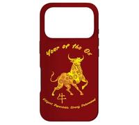 Year Of Ox Traits Chinese Zodiac Chinese New Year Case for iPhone 17 Pro