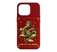 Year Of Snake Chinese Zodiac Chinese New Year Horoscope Case for iPhone 16 Pro