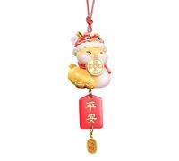 Year of Snake Decoration, Chinese New Year Snake Pendant, Hanging Pendant for the New Year 2025 | Chinese New Year Decorations, Home Decoration for Car Trees in the Workplace, Siehe Beschreibung