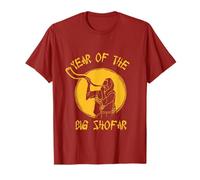 Year of The Big Shofar Jewish New Year Apple Honey Moshiach T-Shirt