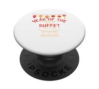 Year of the Buffet - Funny Chinese New Year Gifts PopSockets Adhesive PopGrip