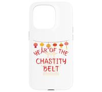Year of the Chastity Belt - Sexy Chinese New Year Gifts Case for iPhone 15 Pro