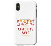 Year of the Chastity Belt - Sexy Chinese New Year Gifts Case for iPhone X/XS