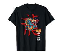 Year Of The Dragon 2024 2012 2000 1988 Chinese New Year T-Shirt