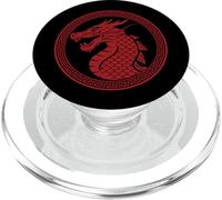 Year Of The Dragon Chinese New Year 2024 Wood Dragon PopSockets PopGrip for MagSafe