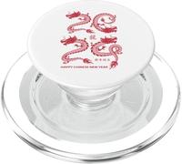 Year Of The Dragon Chinese New Year 2024 Wood Dragon PopSockets PopGrip for MagSafe