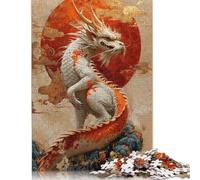 Year Of The Dragon Zodiac Puzzle Jigsaw Creative Puzzles For Grown Ups 1000 Piece Jigsaw Puzzles For Adults And Teenagers Jigsaw Puzzle Educational Toys Gift 1000pcs (75x50cm)