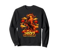Year of The Fire Goat 2027 Chinese New Year Zodiac Animal Sweatshirt