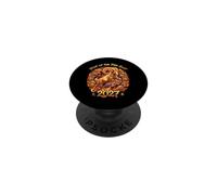 Year of the Fire Goat 2027 Mythical Ornate Golden Zodiac PopSockets Adhesive PopGrip