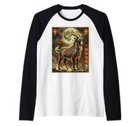 Year of The Fire Goat Chinese Lunar New Year 2027 Raglan Baseball Tee