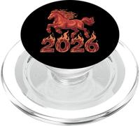 Year of the Fire Horse 2026 Chinese Zodiac Rearing Horse PopSockets PopGrip for MagSafe