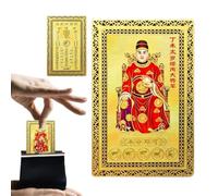 Year Of The Goat Fortune Card Traditional Decorative