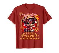 Year of The Horse 2026 Chinese Lunar New Year 2026 Boys Kids T-Shirt