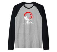Year of The Horse 2026 Fire Horse Chinese Zodiac New Year Raglan Baseball Tee