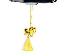 Year of the Horse 2026 Ornament,Imitation Embroidery Seasonal Decoration - Lunar New Year Purse Charm - for Staircase Wall Garden Backyard Living Room Study Bedroom Trucks Wallets Backpacks