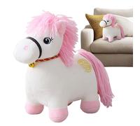 Year of the Horse 2026 Plush - Horse Stuffed Doll Home Decor,Mascot Plush Animal Toy for 2026 Chinese New Year Living Room Home Car Bedside Sofa Desktop Nursery Bedroom Kids Adults