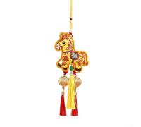 Year Of The Horse 2026 Spring Festival Pendant Featuring Traditional Lucky For Pony Design For Indoor Door And Wall Decoration(E)