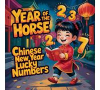 Year of the Horse: Chinese New Year Lucky Numbers Book for Kids Fun Lunar New Year Story About Zodiac Animals, Traditions, and Good Fortune ... and Early Learners (LUNAR CHINESE NEW YEAR)