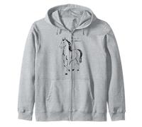 Year of the Horse - Chinese Zodiac NEW YEAR 2026 Zip Hoodie