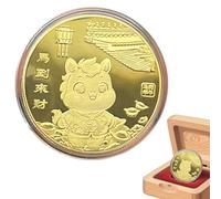 Year Of The Horse Coin,Good Luck Commemorative Coin - 2026 Year Of The Horse Collectible Keepsake Decoration Luck Blessing Collection for Women Men Chinese New Favor